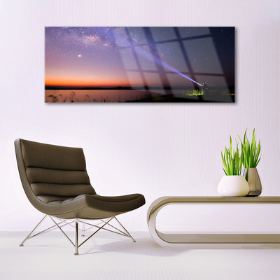 Pintura acrílica Estrelas Noite Via Láctea