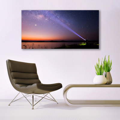 Pintura acrílica Estrelas Noite Via Láctea