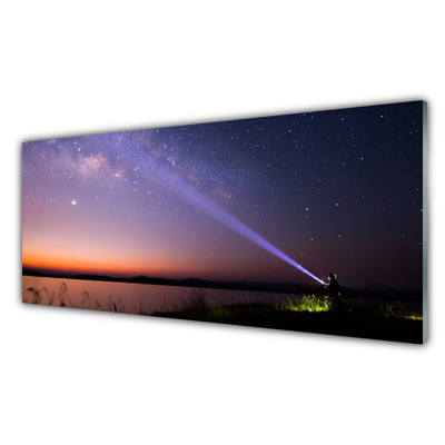 Pintura acrílica Estrelas Noite Via Láctea