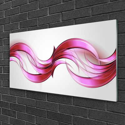 Quadro acrílico Abstração Ondas Arte Arte