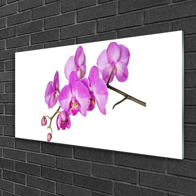 Quadro acrílico Orquídea Flores de Orquídea