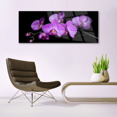 Pintura acrílica Orquídea Flores de Orquídea