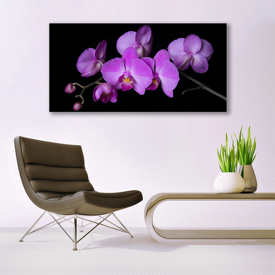 Pintura acrílica Orquídea Flores de Orquídea