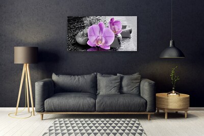 Quadro acrílico Flores de Orquídea Spa de Orquídeas