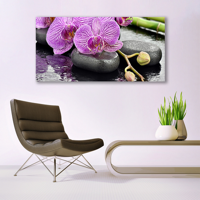 Pintura acrílica Orquídea Zen Orquídea Spa