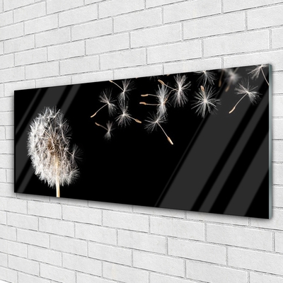 Quadro acrílico Gotas de flor de dente-de-leão