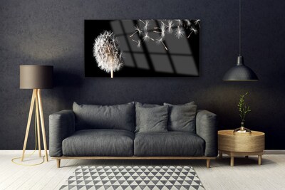 Quadro acrílico Gotas de flor de dente-de-leão