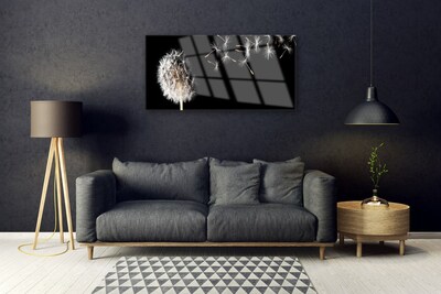 Quadro acrílico Gotas de flor de dente-de-leão