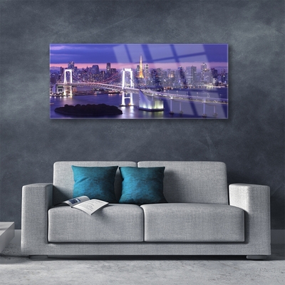 Quadro acrílico Arquitetura da Cidade da Ponte