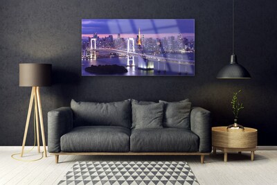 Quadro acrílico Arquitetura da Cidade da Ponte