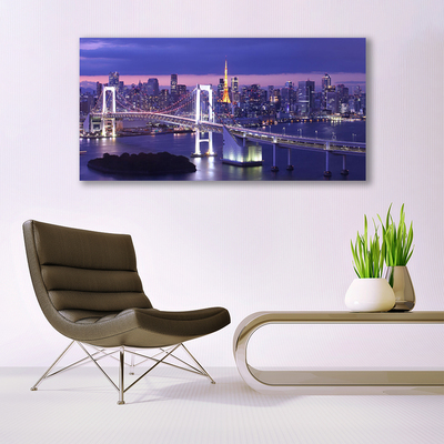Quadro acrílico Arquitetura da Cidade da Ponte