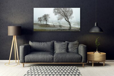 Quadro acrílico Ondas de tempestade no mar