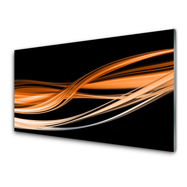 Pintura acrílica Abstração Ondas Arte Arte