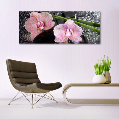Pintura acrílica Flores Orquídea Orquídea Zen