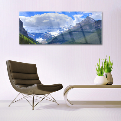 Quadro acrílico Paisagem montanhosa
