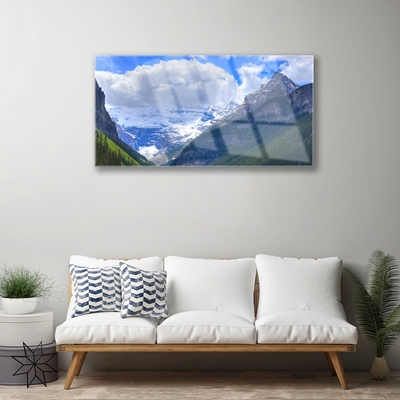 Quadro acrílico Paisagem montanhosa