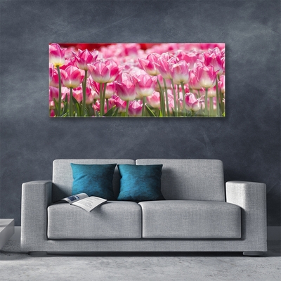 Quadro acrílico Tulipas Flores Natureza