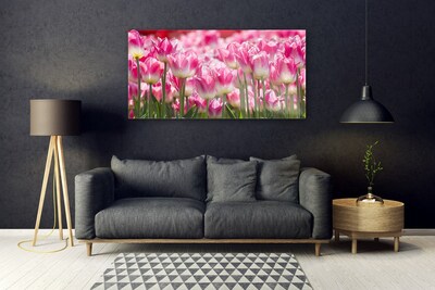 Quadro acrílico Tulipas Flores Natureza