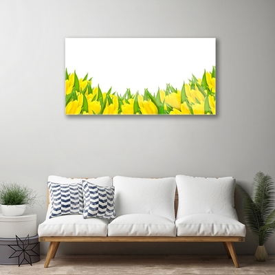 Quadro acrílico Flores Natureza Tulipas