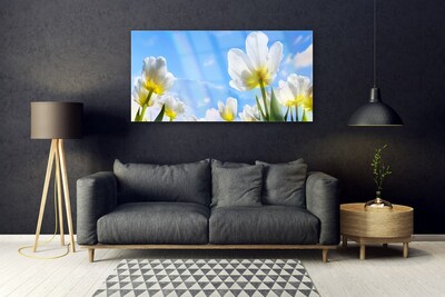 Quadro acrílico Plantas Flores Tulipas
