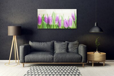 Quadro acrílico Tulipas Flores Natureza