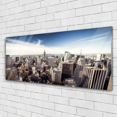 Quadro acrílico Arranha-céus da cidade Edifícios