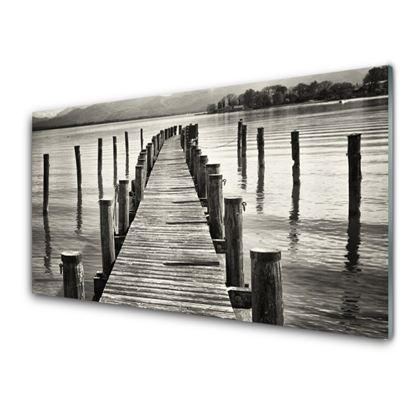 Quadro acrílico Arquitetura da Ponte Marítima