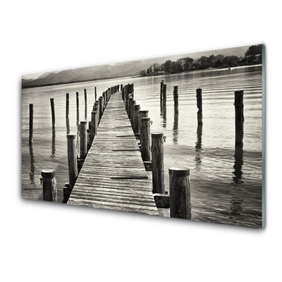 Quadro acrílico Arquitetura da Ponte Marítima