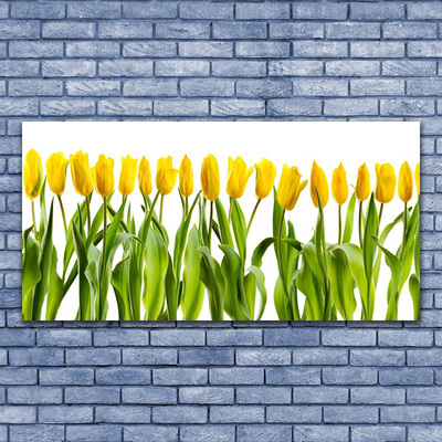 Pintura acrílica Tulipas Flores Natureza