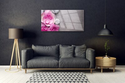 Quadro acrílico Aromaterapia de Flores Rosas