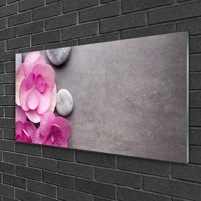 Quadro acrílico Aromaterapia de Flores Rosas