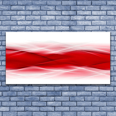 Pintura acrílica Arte de ondas abstratas