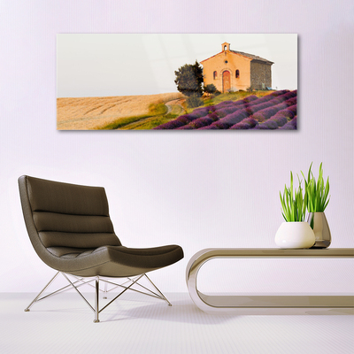 Quadro acrílico Paisagem de campo