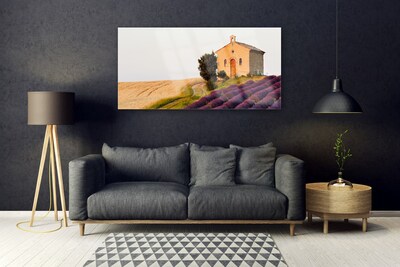 Quadro acrílico Paisagem de campo