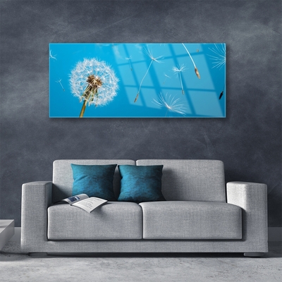 Pintura acrílica Flores de dente-de-leão Natureza