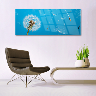 Pintura acrílica Flores de dente-de-leão Natureza