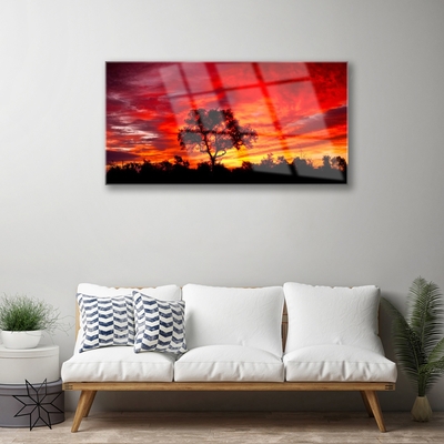 Pintura acrílica Paisagem Florestal Natureza