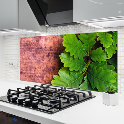 Painel cozinha Folhas de carvalho