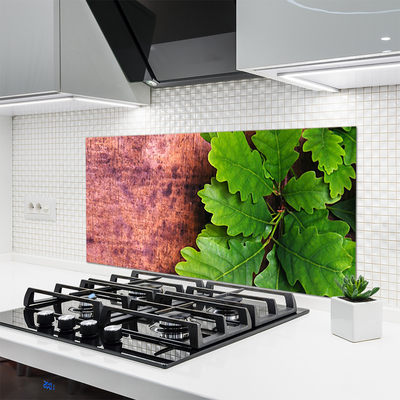 Painel cozinha Folhas de carvalho