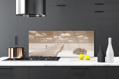 Painel cozinha Paisagem da Ponte do Mar