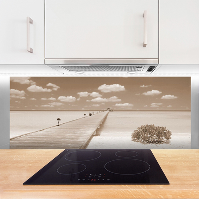 Painel cozinha Paisagem da Ponte do Mar