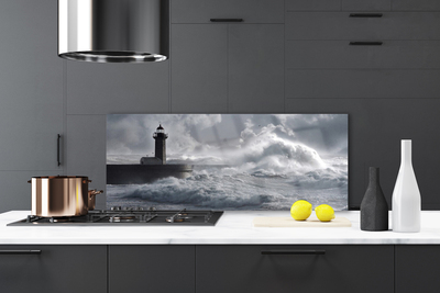 Painel vidro cozinha Farol da Natureza