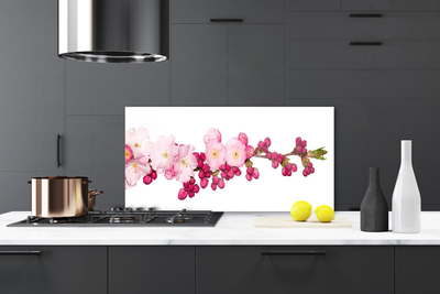 Painel cozinha Ramo de flor de cerejeira
