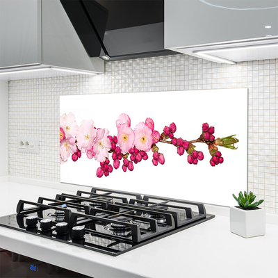Painel cozinha Ramo de flor de cerejeira