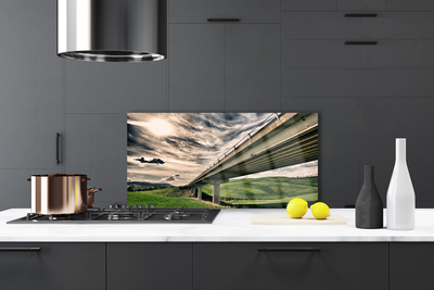 Painel vidro cozinha Rodovia da Ponte do Vale