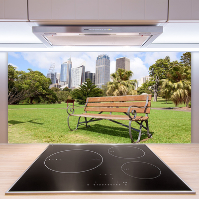 Painel vidro cozinha Parque Natural dos Arranha-céus