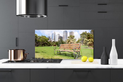 Painel vidro cozinha Parque Natural dos Arranha-céus