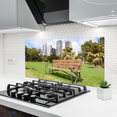 Painel vidro cozinha Parque Natural dos Arranha-céus