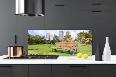 Painel vidro cozinha Parque Natural dos Arranha-céus