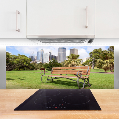 Painel vidro cozinha Parque Natural dos Arranha-céus